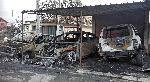 Четири автомобила изгоряха в Долно Езерово