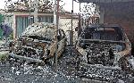 Бургас - Опожарени автомобили