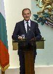 София - Среща на Румен Радев с Доналд Туск