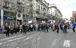 София - Протест пред сградата на Комисията за енергийно и водно регулиране (КЕВР)