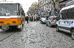 София - Протест пред сградата на Комисията за енергийно и водно регулиране (КЕВР)