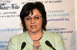 Корнелия Нинова: Отказах да  стана председател на Народното събрание