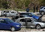Пожар изпепели 11 автомобила в квартал „Овча купел“