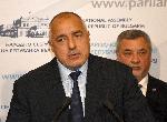 София – Брифинг на  Бойко Борисов и Валери Симеонов в сградата на Народното събрание