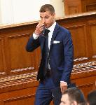 Новият депутат Стефан Апостолов на поправка на ЦСКА - Лудогорец