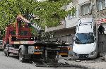 София -  Паднал автомобил от висока площадка в квартал „Лозенец“