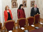 София - Политически консултации при президента
