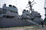 Голям американски боен кораб е на посещение във Варна