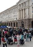 София – Протест на родители на деца с увреждания пред Народното събрание