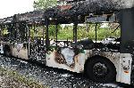 София – Изгорял автобус на градски транспорт