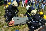 Бургас - Учебно занятие за реакция при пожар на остров Света Анастасия