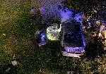 Монтана - Изгорял автомобил