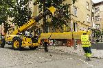 Демонтират бетонните прегради по столичния булевард "Васил Левски"