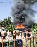Созопол - Пожар в къмпинг