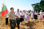 Село Гарван, Силистра - Кампания по жътва на пшеница