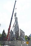 София - Демонтаж на Паметник 1300 години България