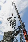 София - Демонтаж на Паметник 1300 години България