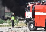 Казичене, София - Пожар в склад за дрехи