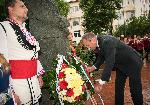 Президентът Румен Радев почете годишнината от рождението на Елин Пелин