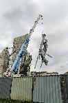 Нов трети кран демонтира паметника "1300 години България"