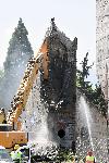 София - Демонтаж на Паметник 1300 години България