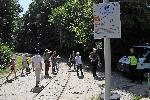 София - Почистване на спирка „Вишнева” в квартал Лозенец