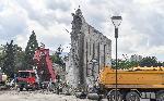 София - Демонтаж на Паметник 1300 години България