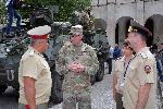 Бойна техника на въоръжение в армиите на България и САЩ показват във Военна академия