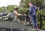 София – Изложение на бойна техника в парка на Военна академия