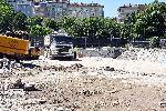 София - Засипване на останките от паметник "1300 години България"