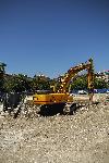 София - Засипване на останките от паметник "1300 години България"