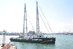 Бургас - Акостиране на кораба ""Rainbow Warrior