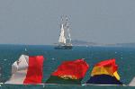 Бургас - Акостиране на кораба ""Rainbow Warrior