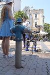 София - Мобилна чешма в августовска жега