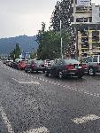 София - Колона автомобили след проливен дъжд
