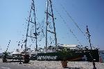 Корабът на Грийнпийс вече е на Морска гара във Варна