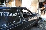 Бургас - Опожарена катафалка