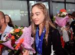 София - Посрещане на националния отбор по художествена гимнастика