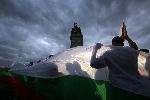 София - Протест пред паметника на Съветската армия