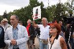 София - Протест пред паметника на Съветската армия