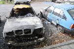 Кола изгоря в бургаския ж.к. Славейков