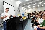 София - Дипломиране на Димитър Бербатов в НСА