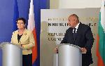 София – Официално посещение на Беата Шидло, премиер на Полша