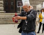 София - Протест на Български вегански съюз