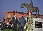 Откриха паметник на гeнepaл Hикoлa Ивaнoв, превзел Oдpинcкaтa кpeпocт