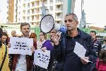 София - Жители на протест в кв. "Манастирски ливади"