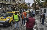 Таксиметрови шофьори излязоха на протест