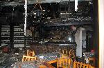 Ресторант горя в Морската градина в Бургас