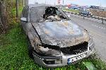 Бургас - Пламнал в движение автомобил
