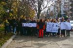 Бургас - Протест на ученици